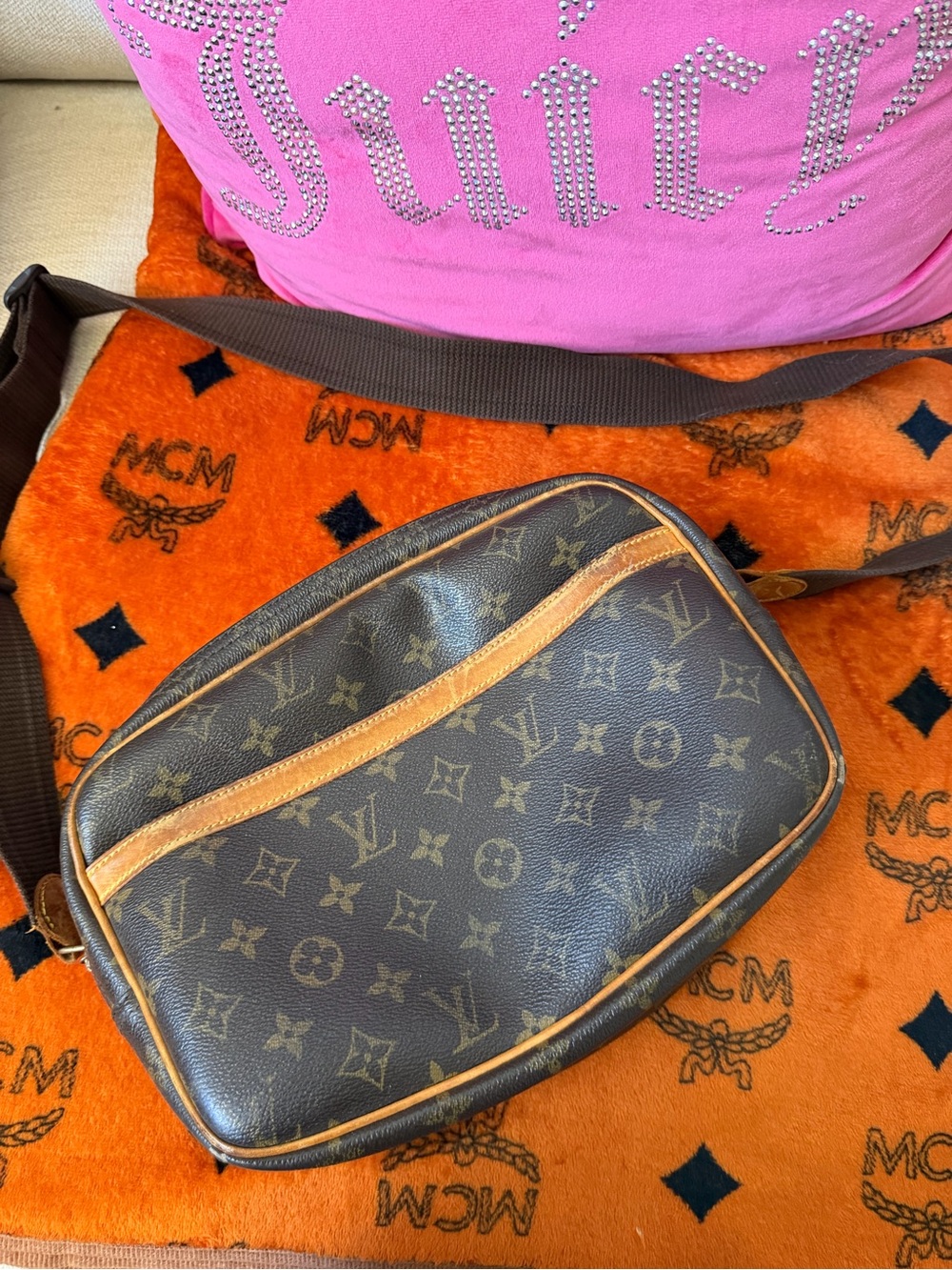 Louis Vuitton Porter Monogram Handbag